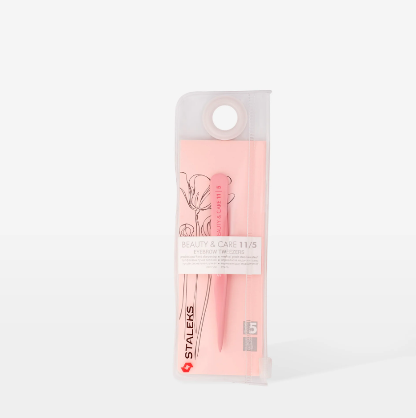 Staleks Pincet puntig - Roze