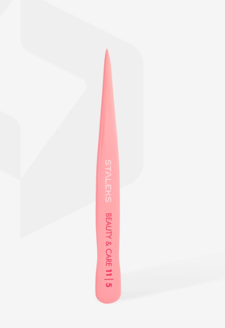 Staleks Pincet puntig - Roze